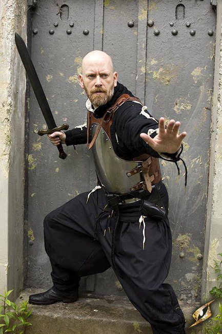 Torso Armour Merc - Polished Steel