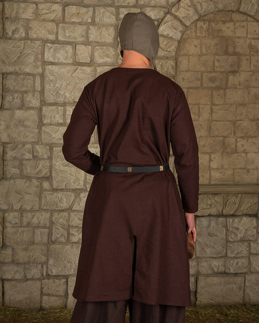 Wolfram Long Tunic Cotton Brown - płócienna długa tunika