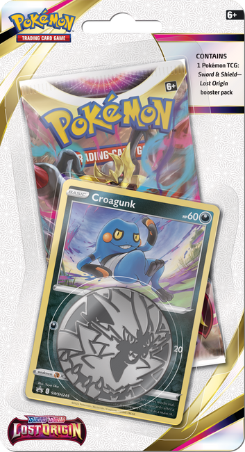 Lost Origin Checklane Blister Croagunk Pokémon TCG