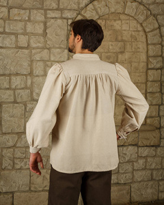 Ansgar Shirt Canvas Cream - koszula średniowieczna