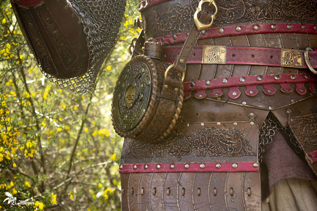 Odin canteen - manierka w skórzanej oprawie