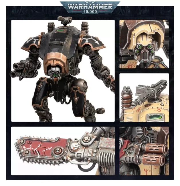 Warhammer 40000: Imperial Knights Armigers Helverins/Warglaives