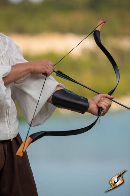 Archery Bracer - Black- karwasz łuczniczy