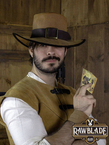 Solomon Kane hat - Light Brown