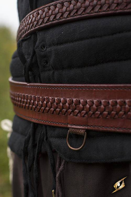 Sword Belt Laced - Dark Red