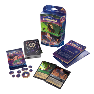 Disney Lorcana: Shimmering Skies Starter Deck Emerald and Steel