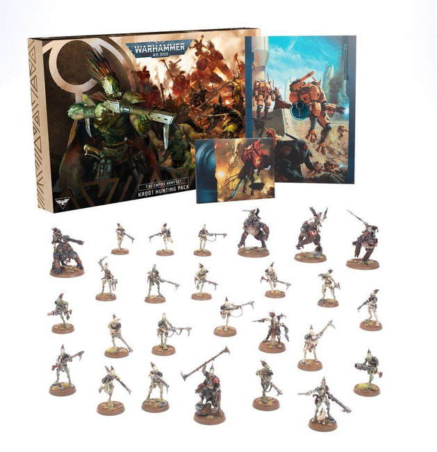 Warhammer 40000: T'au Empire Kroot Hunting Pack Army Set