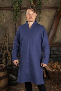 Tunic Ekwin - Blue - bawełniana tunika