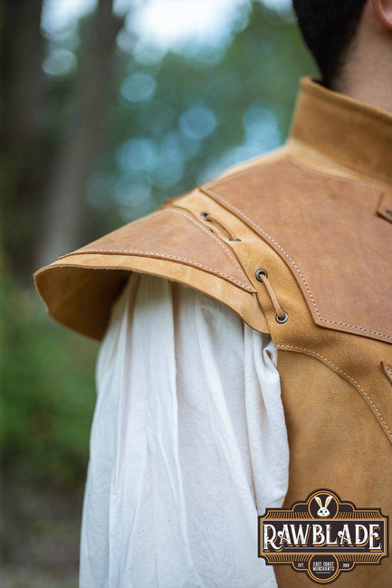 Jittu Jan Armoured Jerkin - Light brown