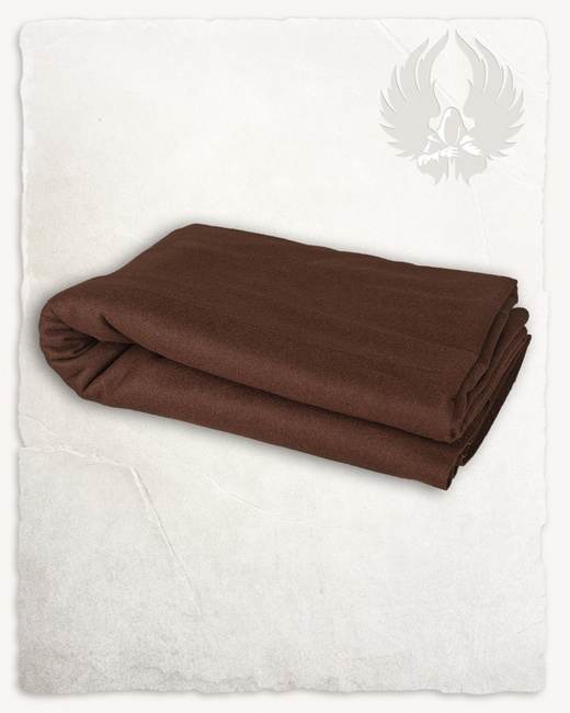 Wool fabric 380g/m² - Brown - tkanina wełniana