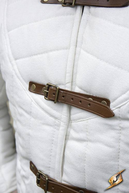 Gambeson Warrior w. Long Sleeves - Natural