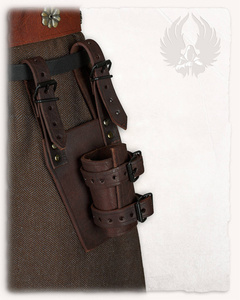 Geralt Sword Holder Straight - Brown