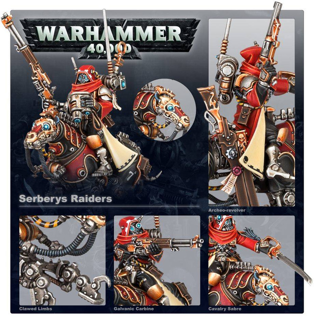 Warhammer 40000: Adeptus Mechanicus Serberys Raiders