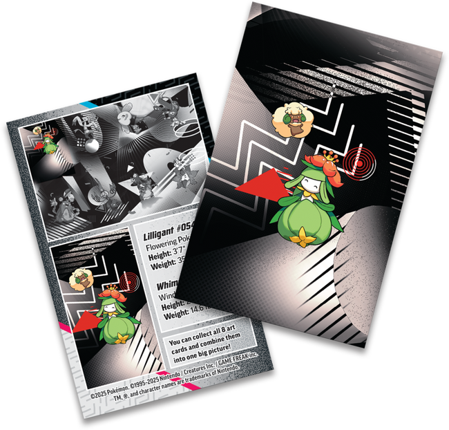 Unova Mini Tin 10,5 -Lilligant i Whimsicott Pokemon TCG