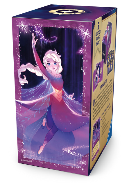 Disney Lorcana: Elsa Gift Box - Zestaw Kolekcjonerski (5 Boosterów)