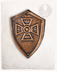 Luthor Small Shield 2ND ED - Gold Cross