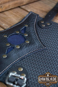 Beljant Bracer - Black and Deep Blue