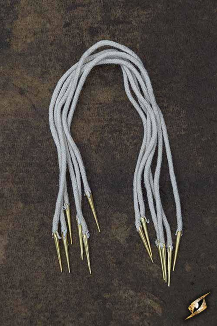 Tie Strings W. Points - Off-White