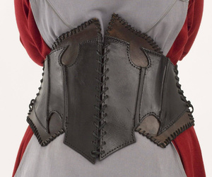 Dark Elf Corset - Black - Brown