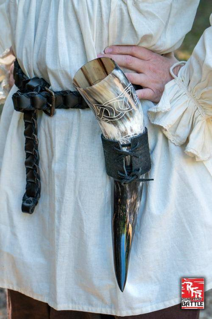 RFB Horn Holder Suede - Black