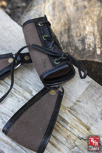 RFB Large Holder - Brown - Black