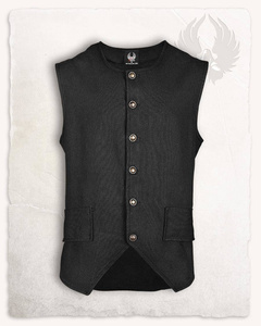 Fletcher Vest Black - kamizelka płócienna