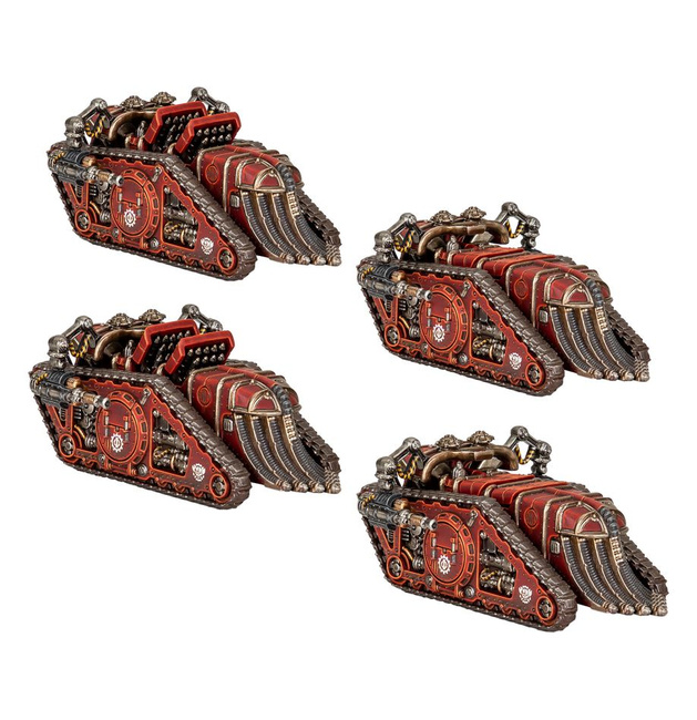 Legions Imperialis: Mechanicum Questoris Karacnos Assault Tank Squadron