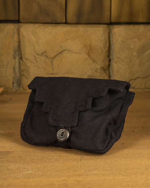 Borchard Beltbag Canvas Large Black - duża kaletka