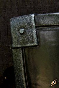 Crusader Shield - Black/White - 70x50 cm