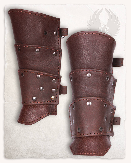 Albrecht Bracers - Brown