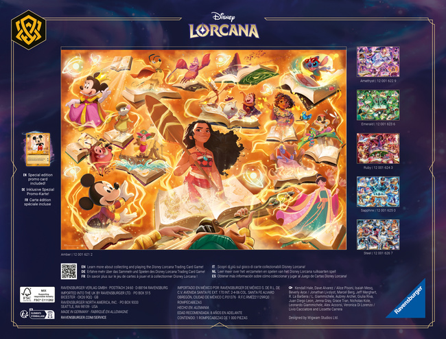 Puzzle 2D Lorcana Amber