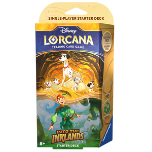 Disney Lorcana: Into the Inklands Starter Deck Amber and Emerald