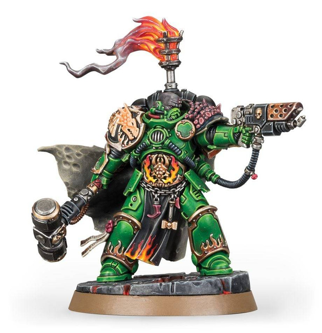 Warhammer 40000: Salamanders Adrax Agatone
