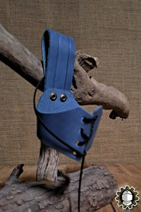 New Blood Horn Holder - Blue