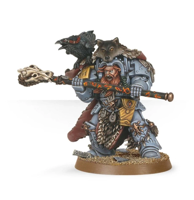 Warhammer 40000: Space Wolves Njal Stormcaller in Terminator Armour