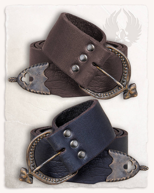 Eberhard Belt Black - skórzany pas