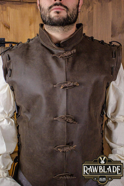 Diego Leather Jerkin