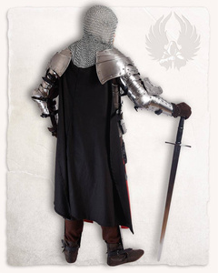 George Armour Cloak Black - peleryna pasująca do zbroi