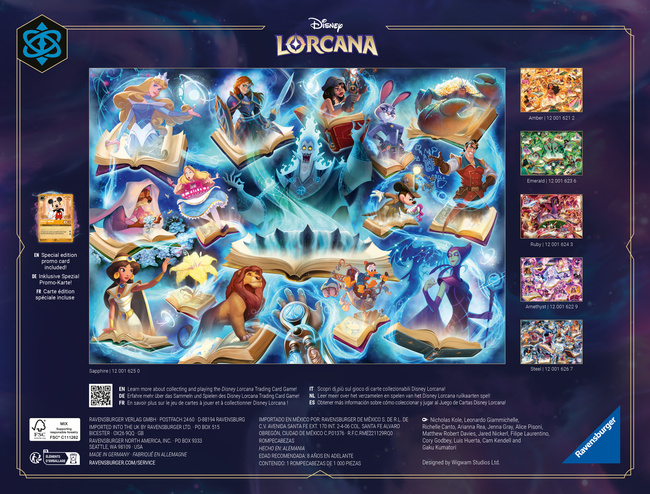 Puzzle 2D Lorcana Sapphire