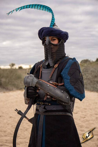 Persian Headband - Midnight Blue