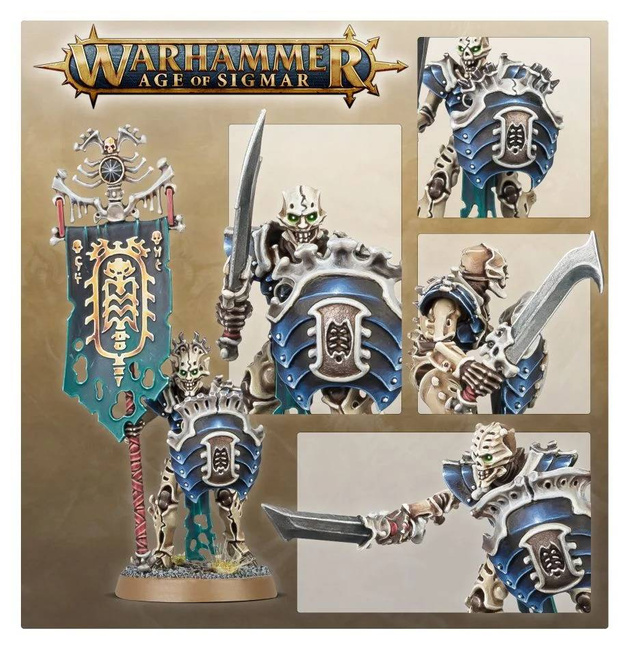 Age of Sigmar: Ossiarch Bonereapers Mortek Guard