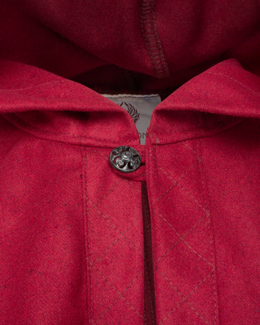 Ceres Hood Wool - Bordeaux- kaptur wełniany