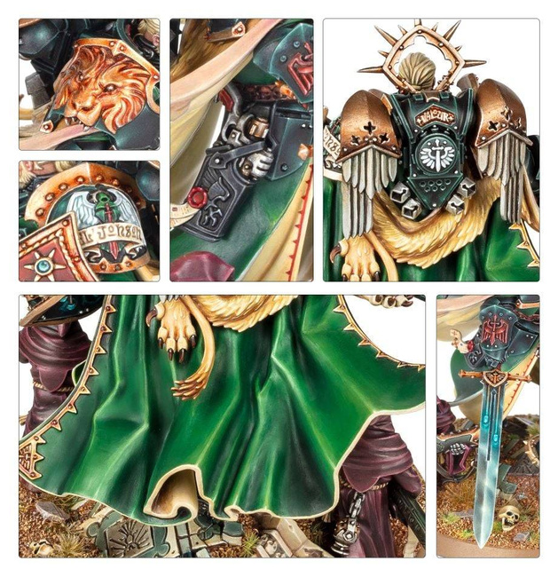 Warhammer 40000: Dark Angels Lion El'Jonson