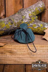 Traveler's  Coin Bag - Green