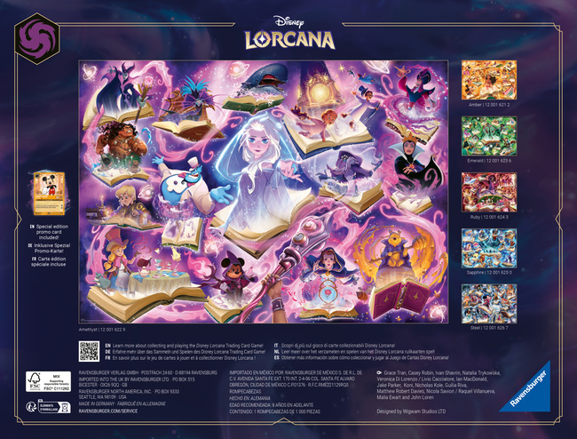 Puzzle 2D Lorcana Amethyst