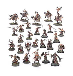 Age of Sigmar: Spearhead Slaves to Darkness Darkoath Raiders [26 modeli]