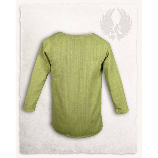 Tronde Tunic Linen Moss Green - lniana tunika