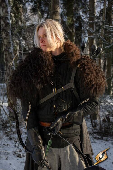 Imperial Quiver - Suede - Black- Kołczan do strzał larpowych