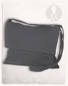 Jonas Shoulder Bag grey - płócienna torba na ramię