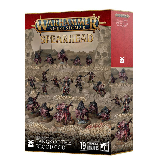 Age of Sigmar: Spearhead Blades of Khorne Fangs of the Blood God [19 modeli]